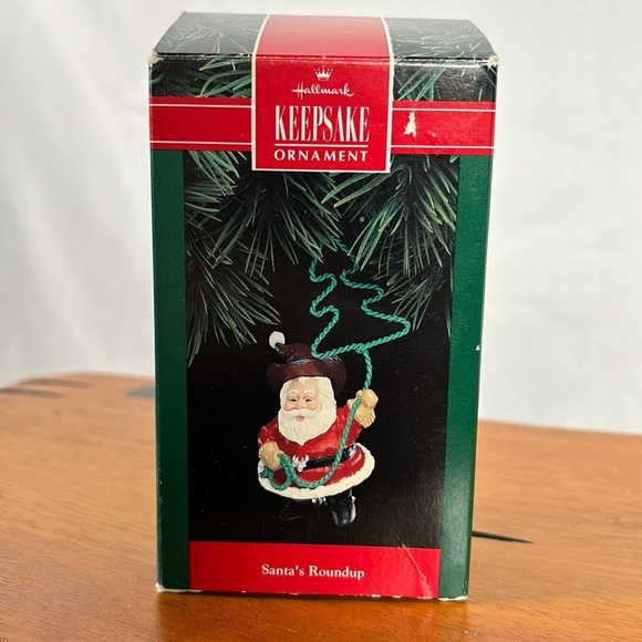 Hallmark Other - Vintage 1992 Hallmark Keepsake Santas Roundup Ornament